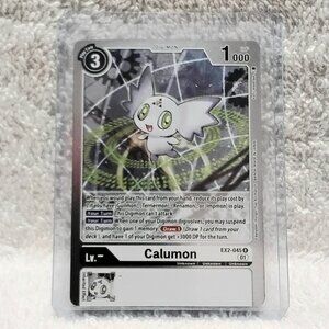 5/$20 Mint Calumon Digimon Holo Card EX2-045 R by Bandai!!